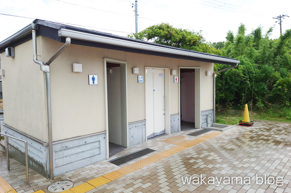 江津良海水浴場 トイレ