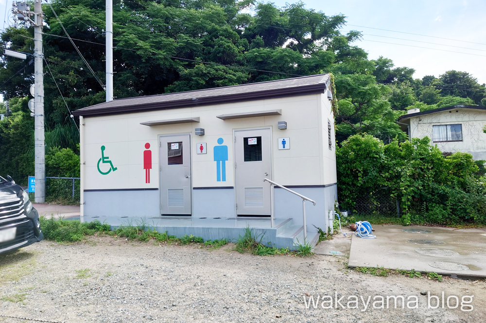臨海浦海水浴場 トイレ