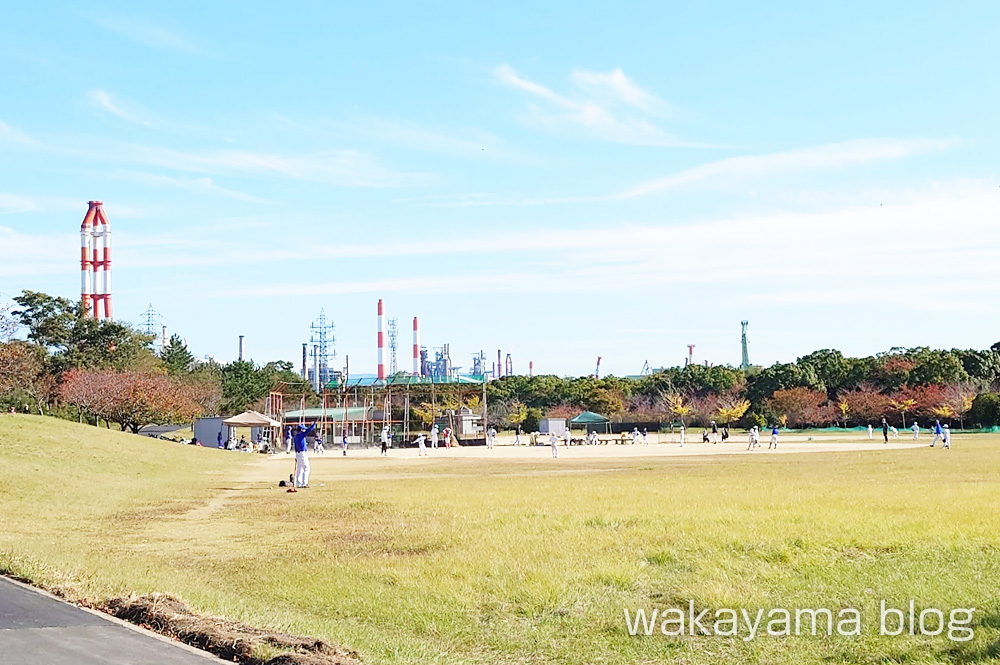 河西公園 野球 グラウンド 和歌山市