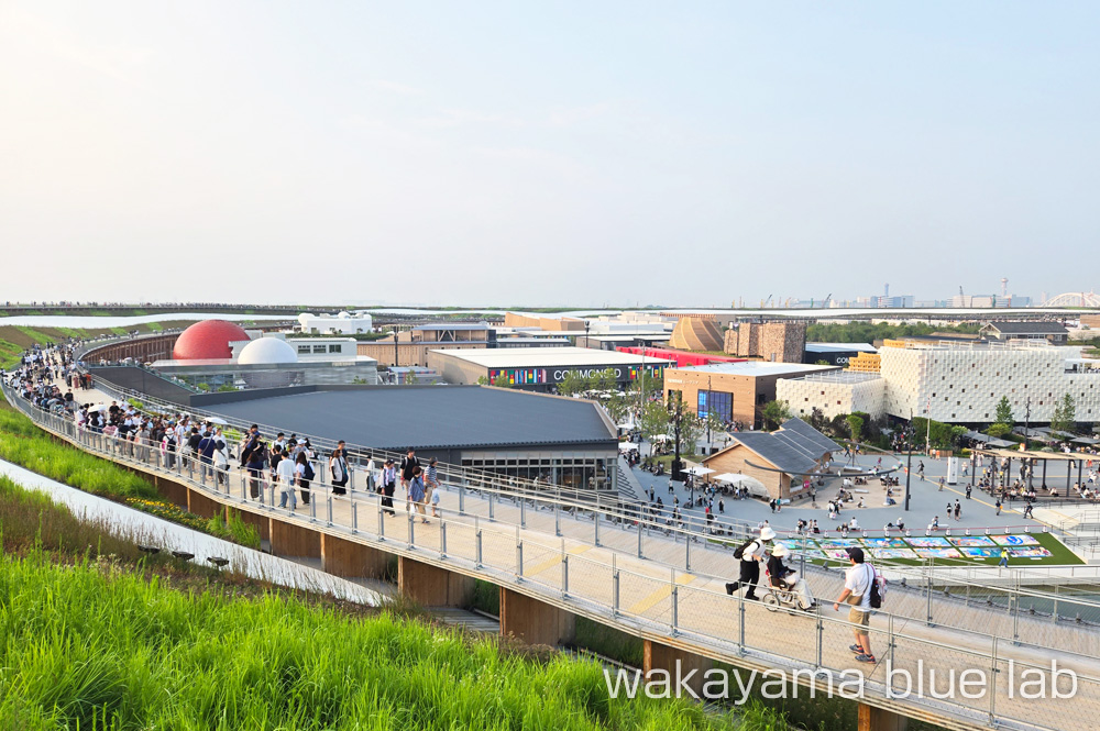 大阪関西万博 大屋根リング 景色