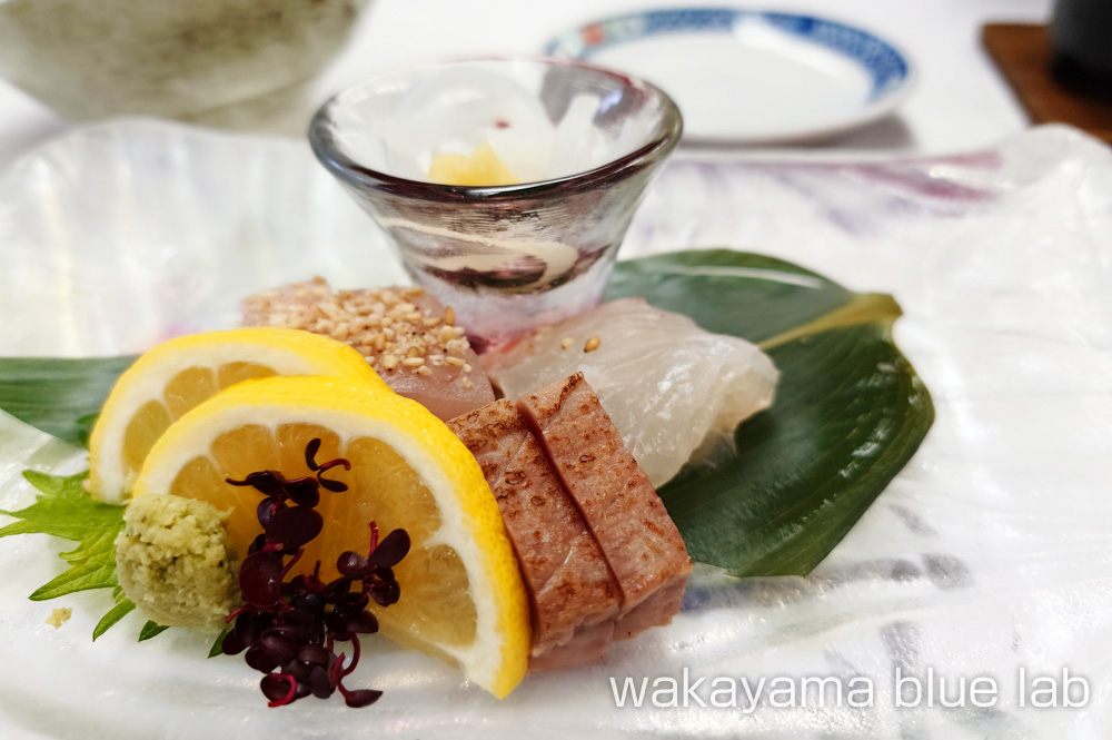 ホテル山桃花 夕食 刺身