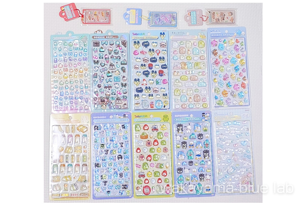 ボンボンドロップシール ポップアップストア 購入シール