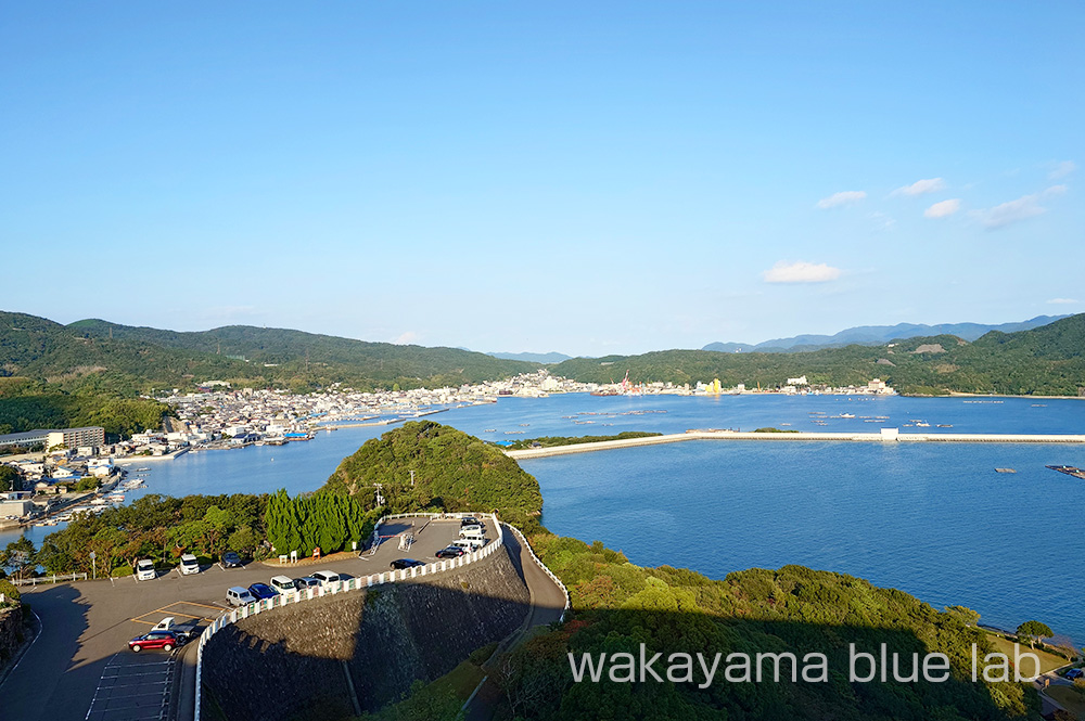 休暇村南淡路 部屋からの風景 福良湾